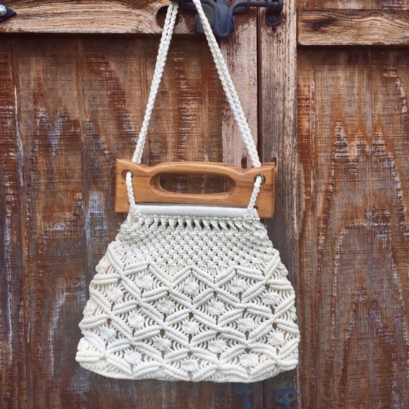 Woven Macrame Bag - Picture 1 of 4